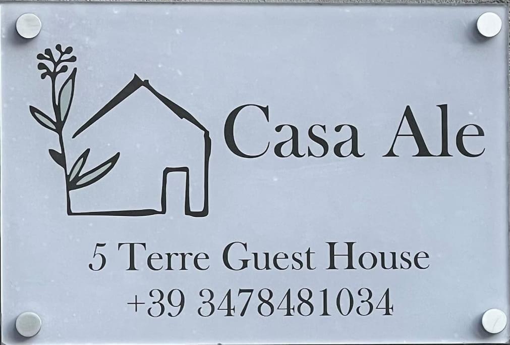 Casa Ale 5 Terre Guest House Con Giardino Λα Σπέτσια Εξωτερικό φωτογραφία
